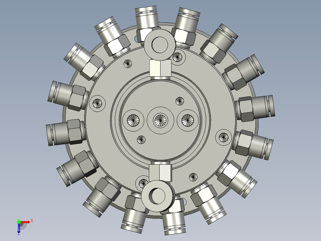 860-0300通气模组俯视图
