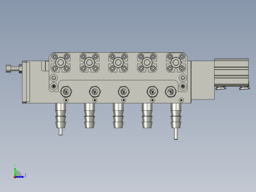 出料機構左视缩略图