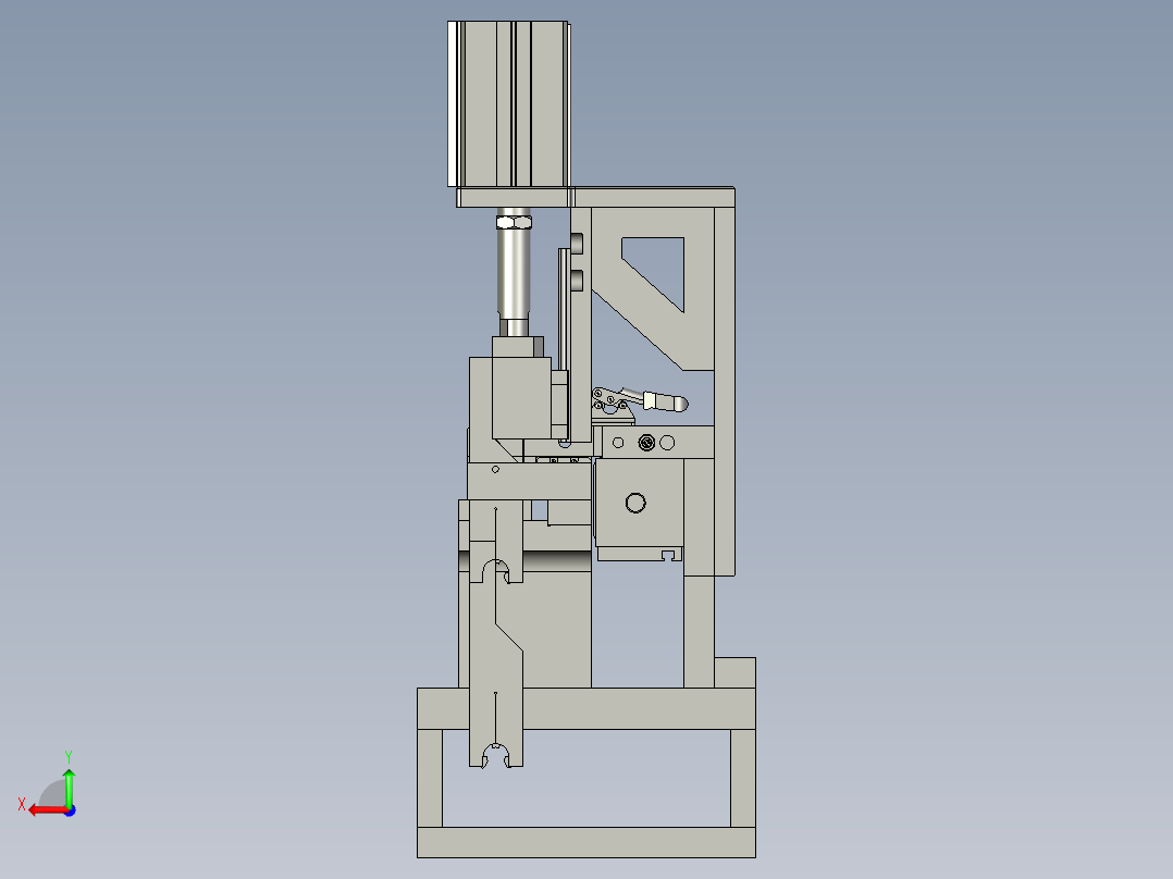 进卡簧轨道111后视图