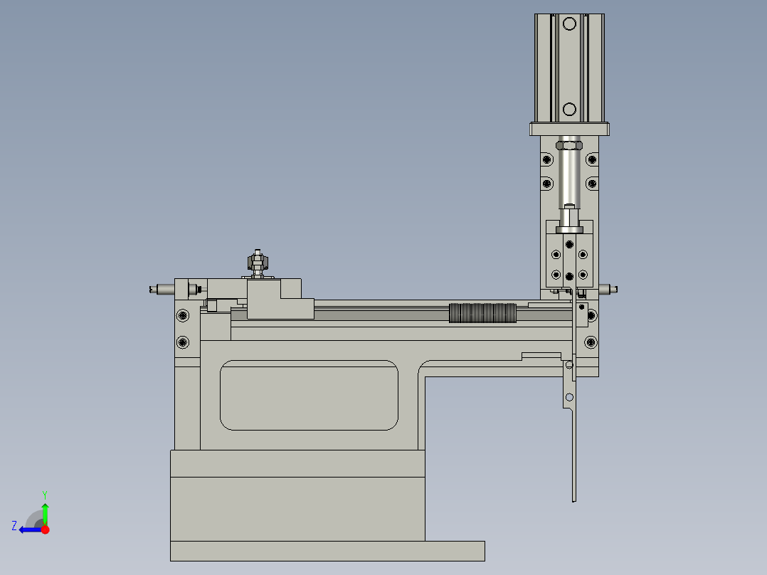 进卡簧轨道111右视图