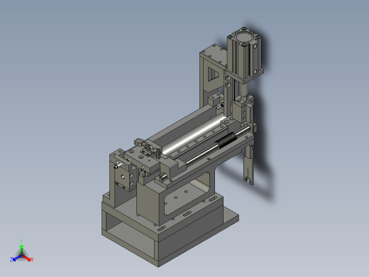 进卡簧轨道111正等轴测缩略图