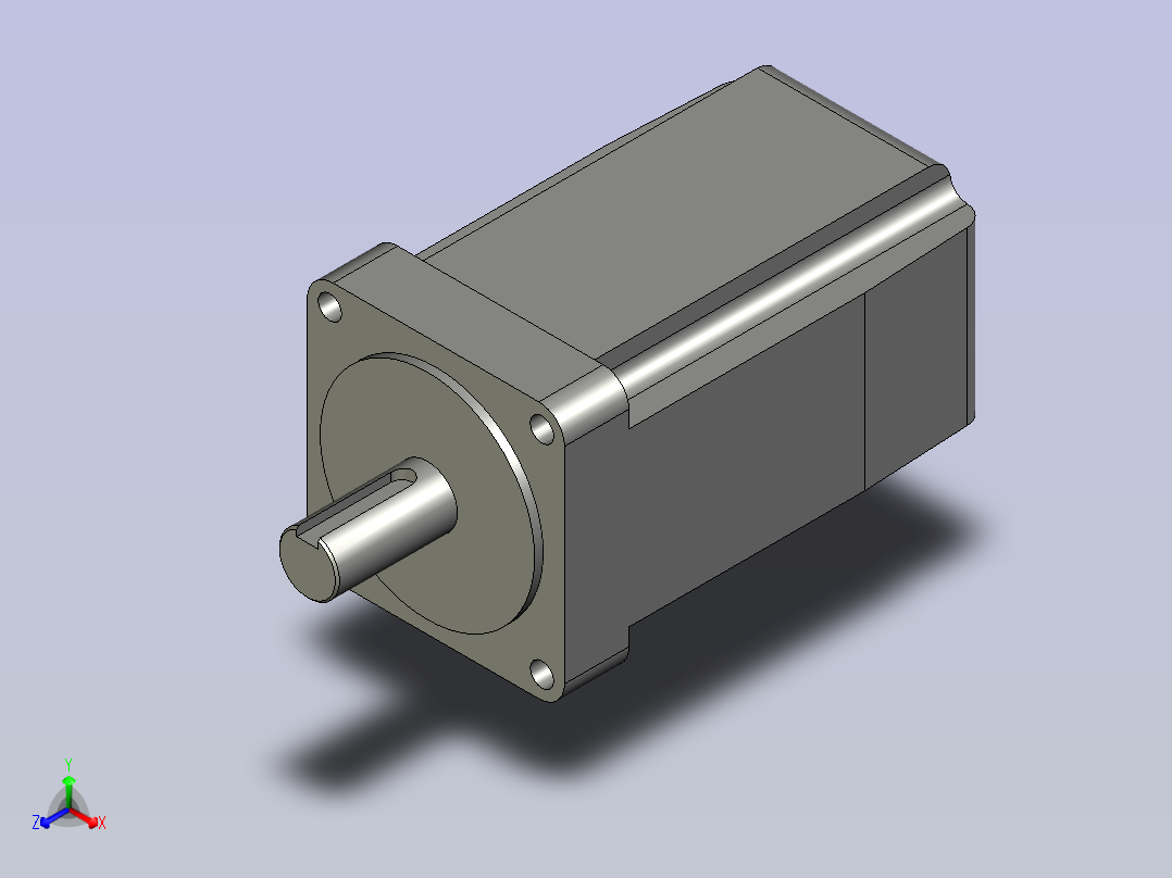 BSHB60步进电机主视图