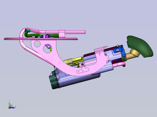 摩托车正置燃油泵总成左视缩略图