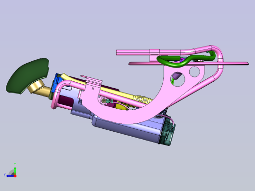 摩托车正置燃油泵总成右视缩略图