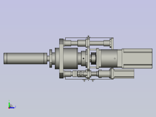 YWP200K4-04-01-00极片放卷组件左视缩略图