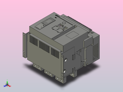 NA1-3200X-3200 3P固定万能式断路器三维模型202202