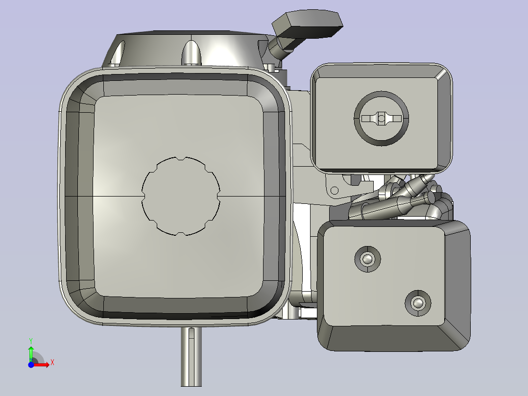 lifan-168f发动机 sw21前视图