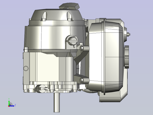 lifan-168f发动机 sw21左视缩略图
