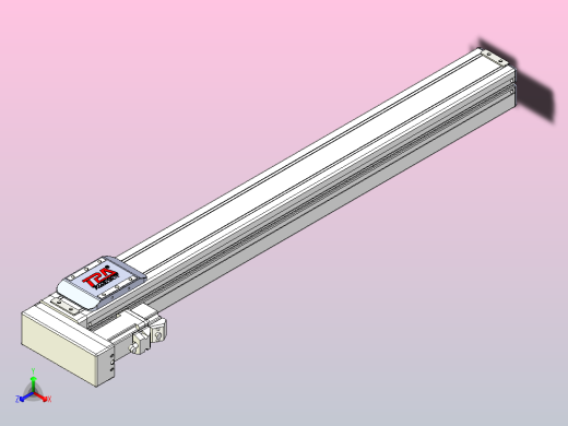 滚珠丝杠直线轴带导轨全封闭TPA-HCR-65S-1610C-L600-MR-C-P10-N3
