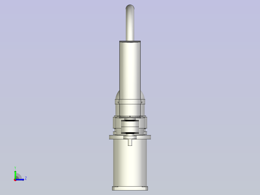 YK800XP_200_2_03机器人三维数模图纸左视图