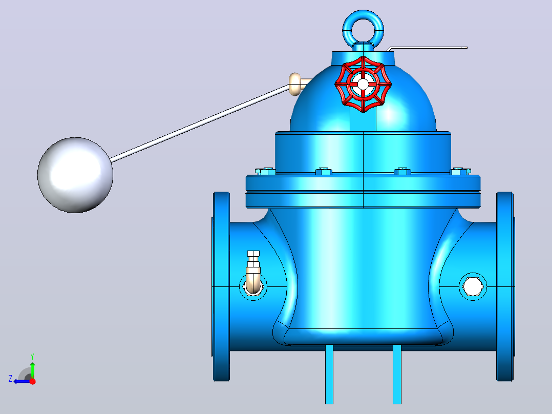 遥控浮球阀[125]右视图
