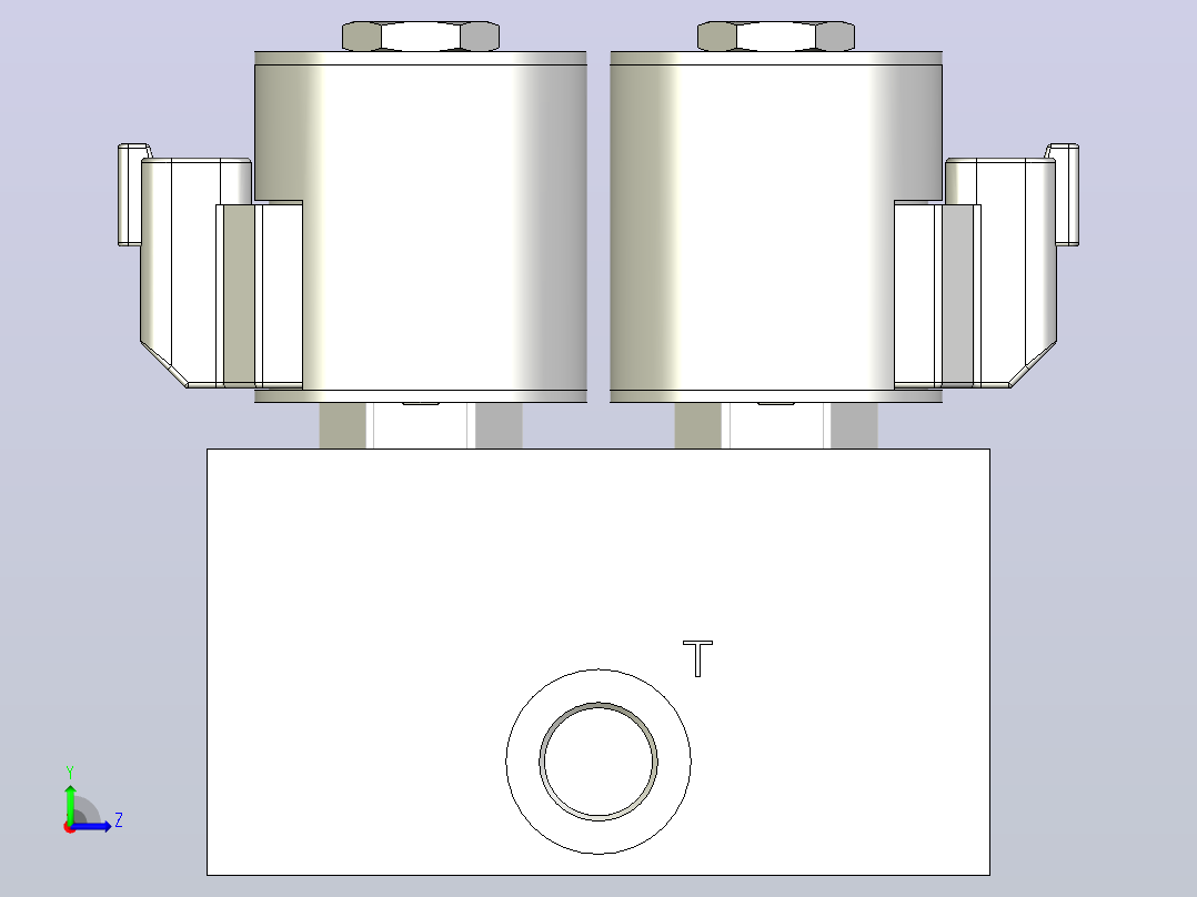 ZC-152-001-24A0保护阀组左视图