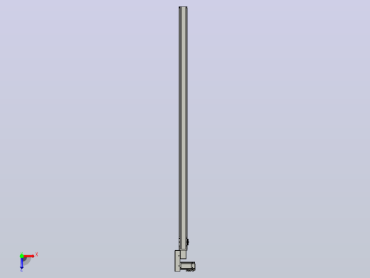 皮带直线轴半封闭可选导轨TPA-HNB-65S-90-L1750-ML-C-P10-N3俯视缩略图