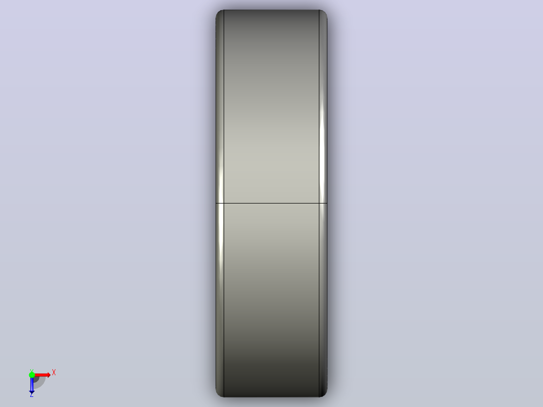 SKF自调心球轴承ball_bearing_1304_ek_0俯视图