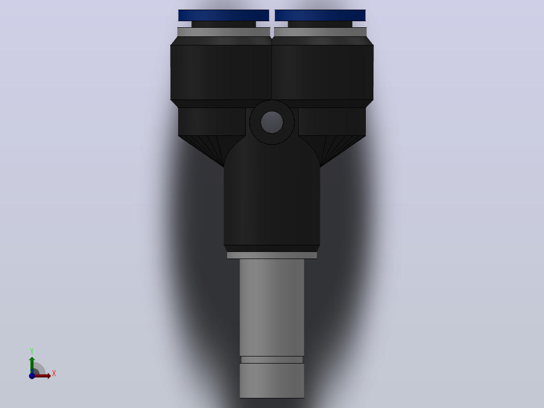 IPYJ 插入型Y三通_IPYJ12-10俯视图