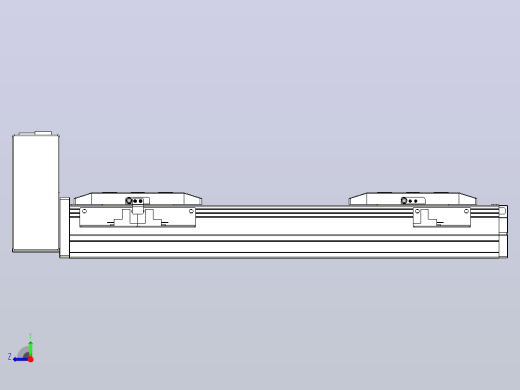 皮带直线轴双滑块型TPA-GCBS-50-P42-L50-RU-M10-N3右视缩略图