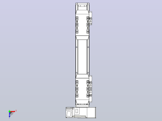 皮带直线轴双滑块型TPA-GCBS-50-P42-L50-RU-M10-N3俯视缩略图
