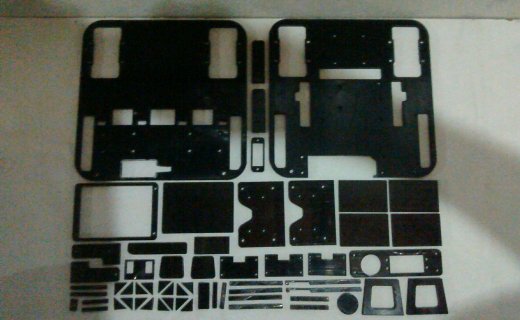 Marvin万向轮机器人车(Arduino系统)结构缩略图