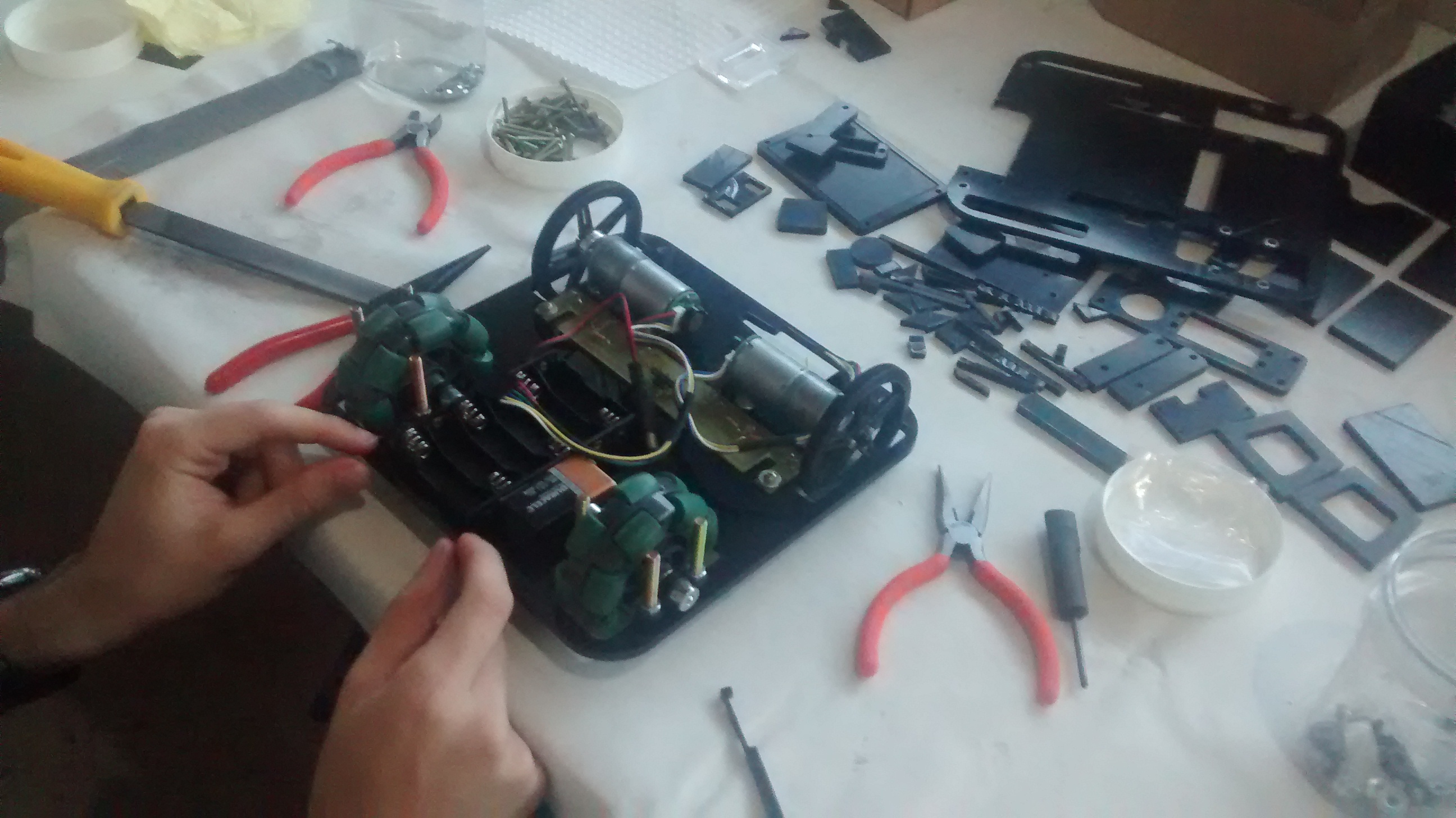 Marvin万向轮机器人车(Arduino系统)结构
