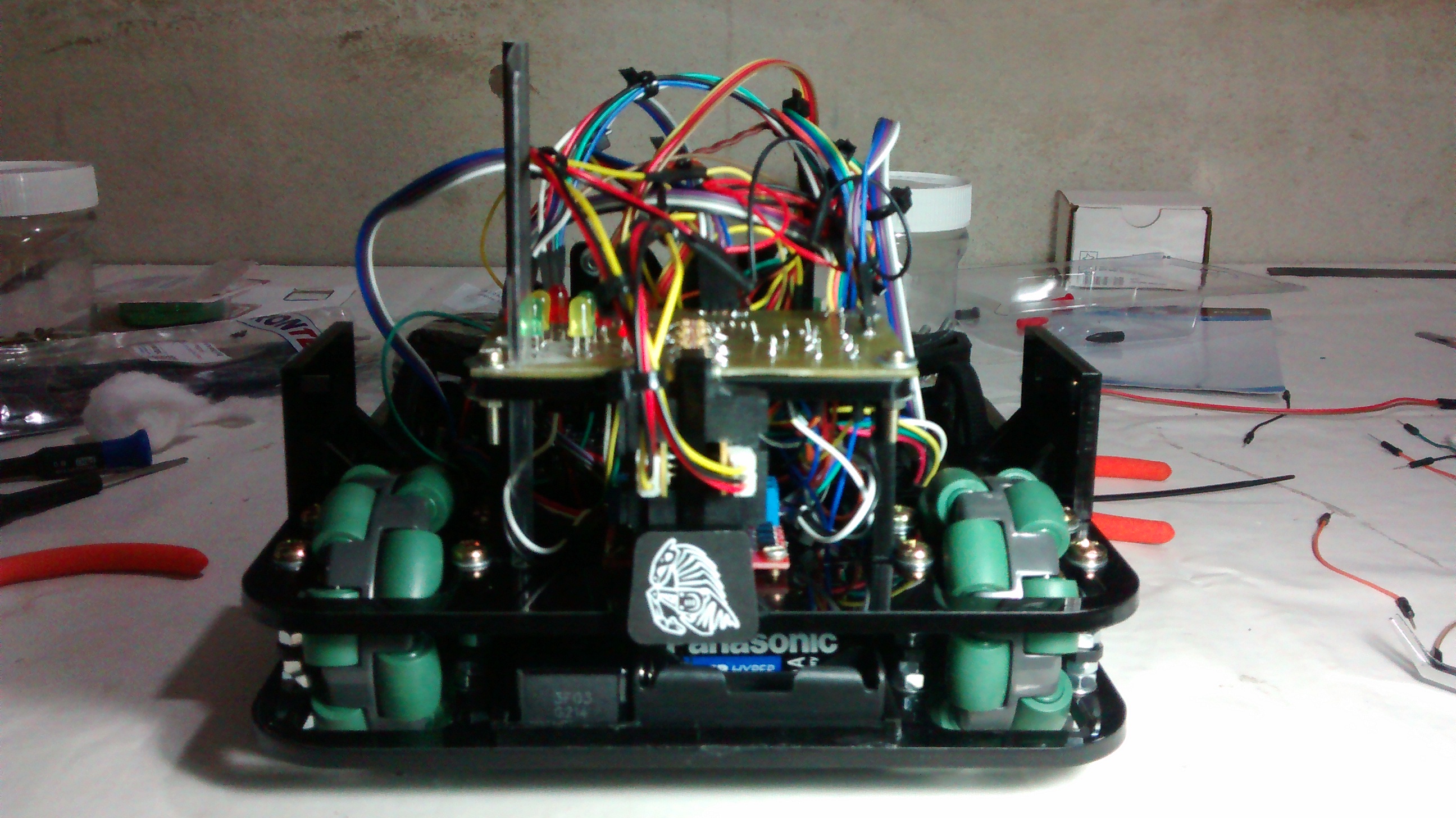 Marvin万向轮机器人车(Arduino系统)结构