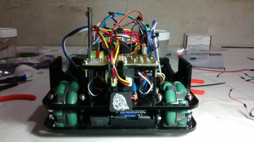 Marvin万向轮机器人车(Arduino系统)结构缩略图