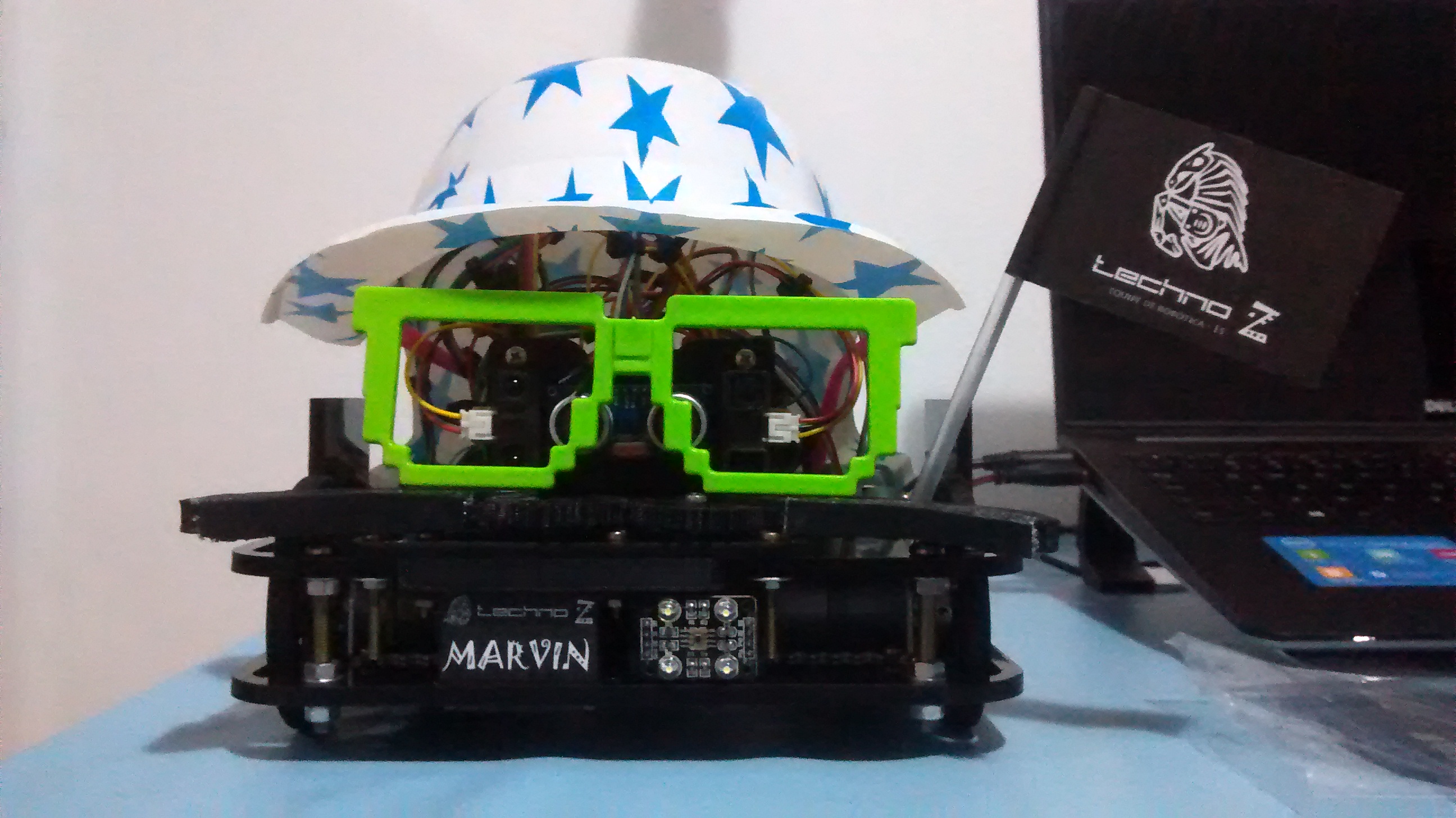 Marvin万向轮机器人车(Arduino系统)结构