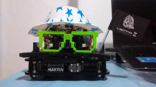 Marvin万向轮机器人车(Arduino系统)结构缩略图