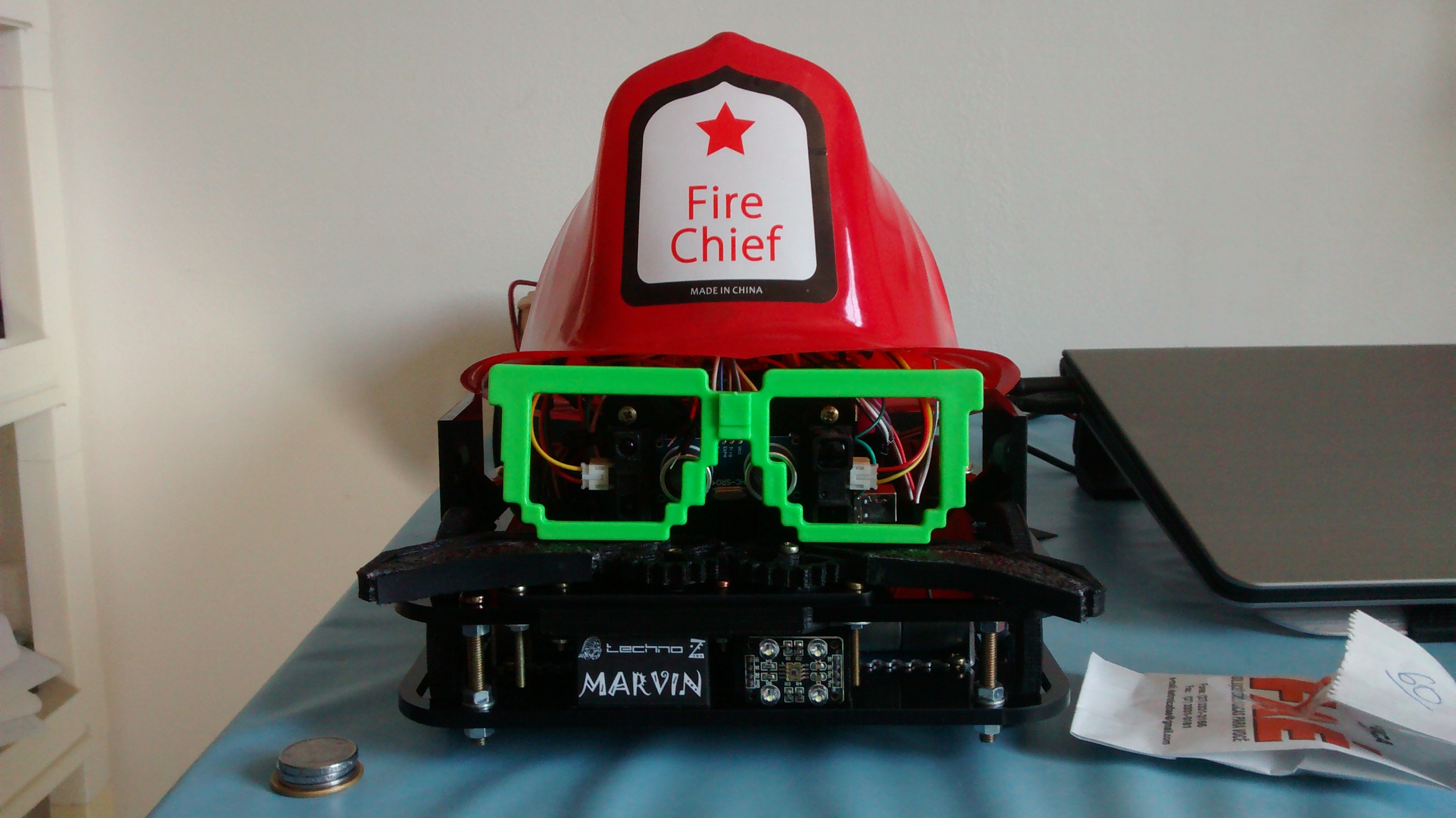 Marvin万向轮机器人车(Arduino系统)结构