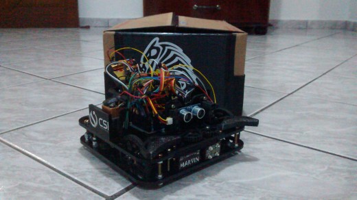 Marvin万向轮机器人车(Arduino系统)结构缩略图