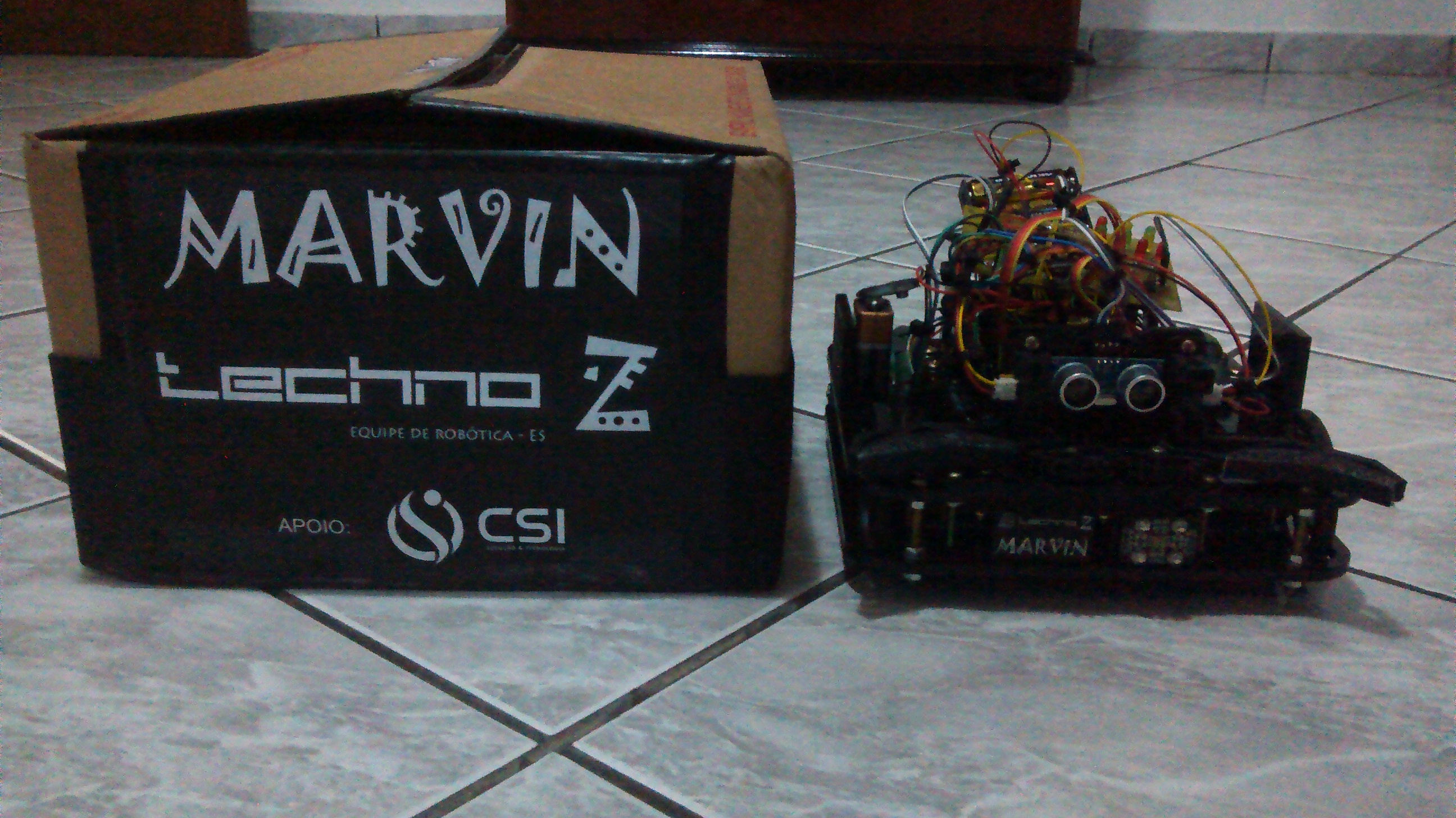 Marvin万向轮机器人车(Arduino系统)结构