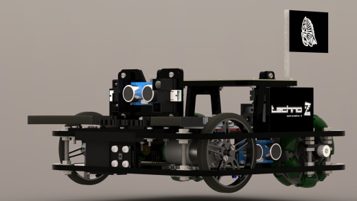 Marvin万向轮机器人车(Arduino系统)结构缩略图