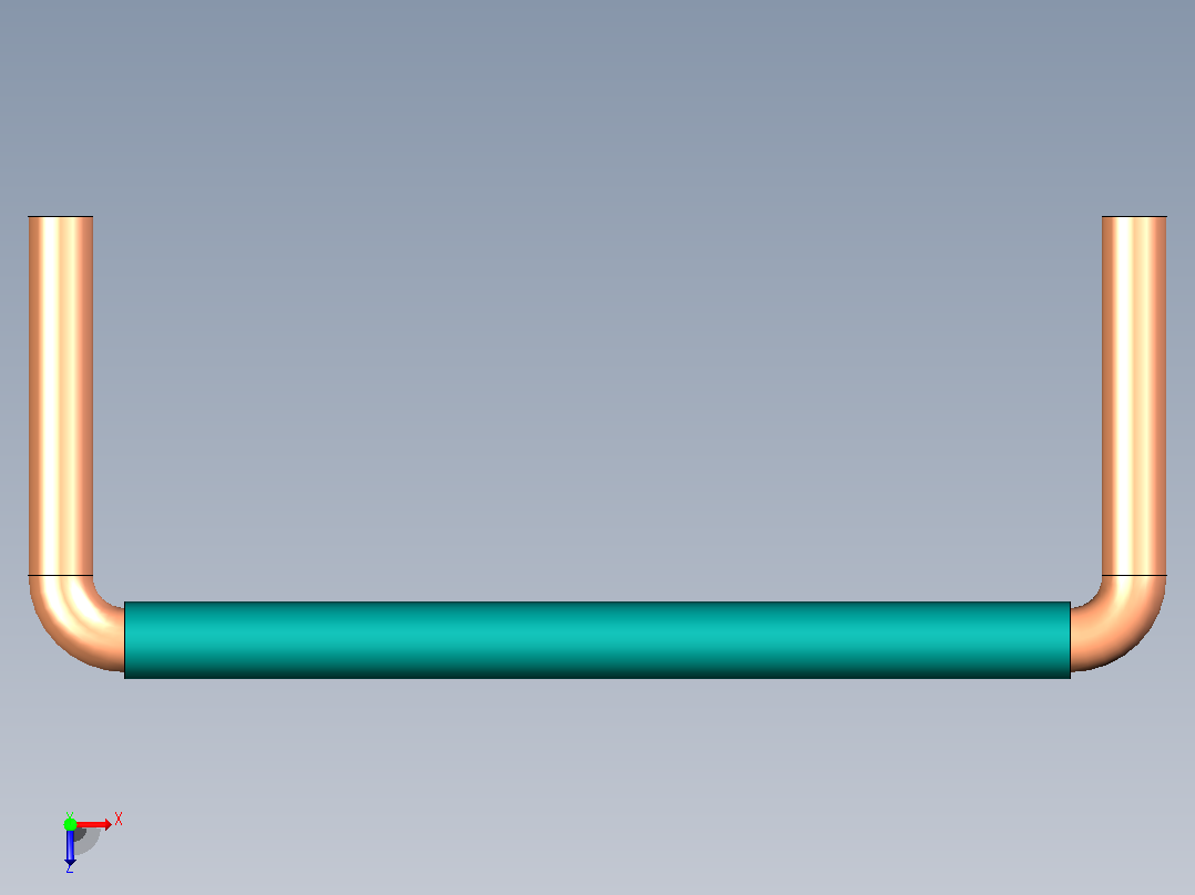 插头连接器Wirebridge_10.0xD0.6mm俯视图