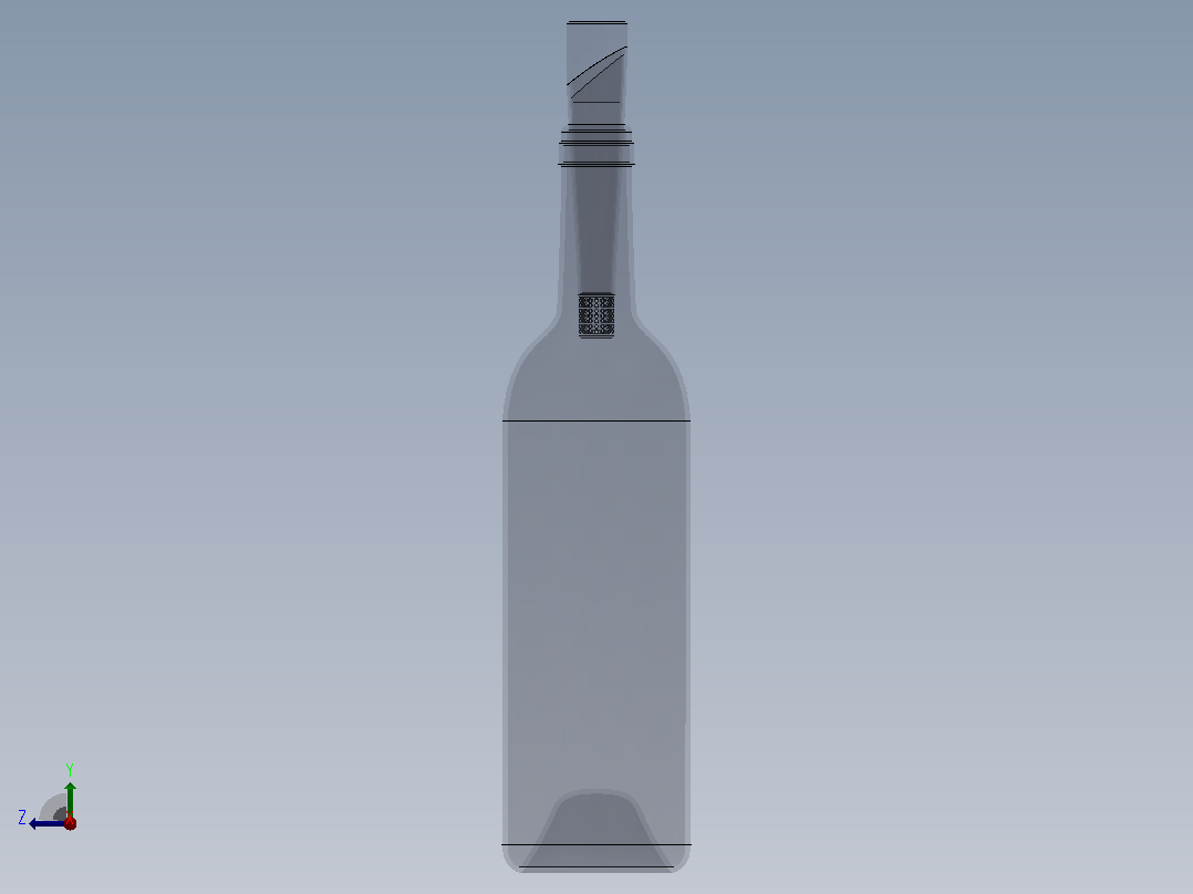 葡萄酒增氧器右视图