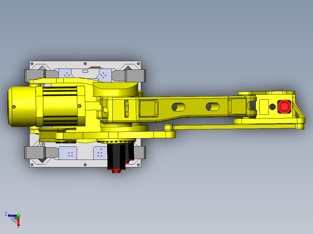 发那科M410iB-450俯视图