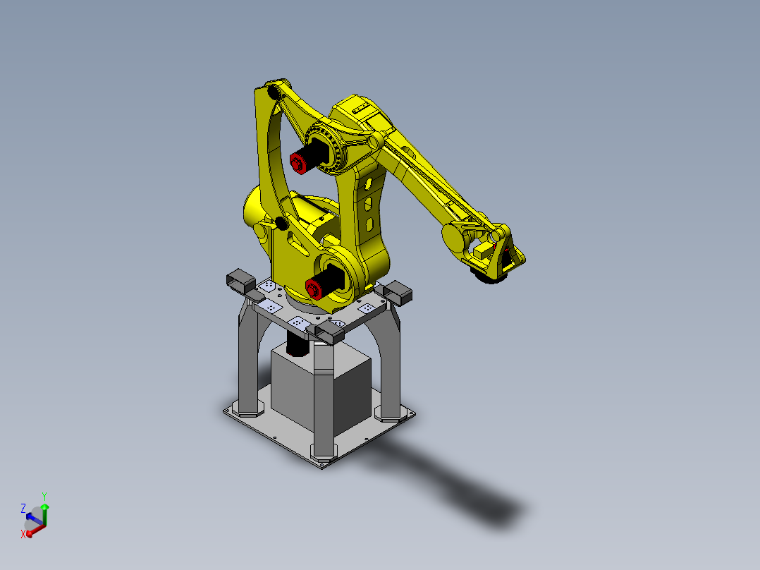发那科M410iB-450正等轴测图