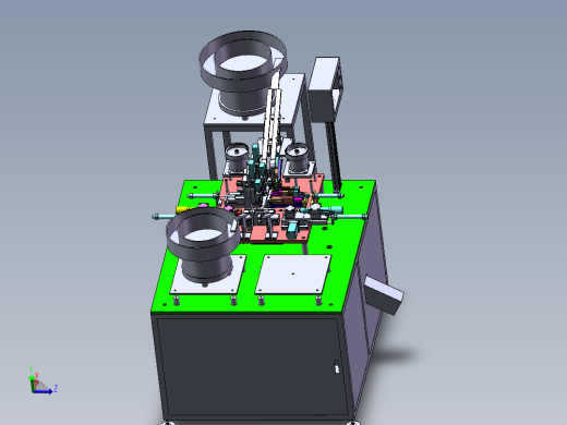 全自动双头螺丝刀组装机sw2017可编辑