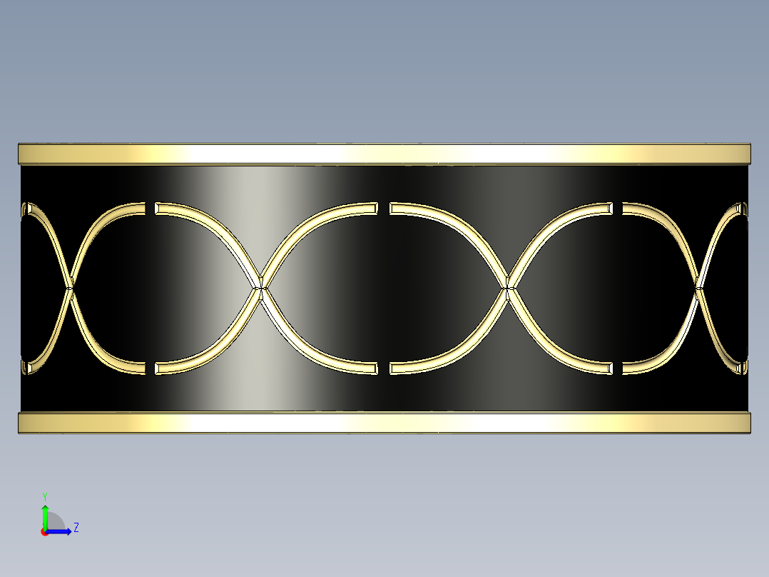 solidworks 戒子左视图