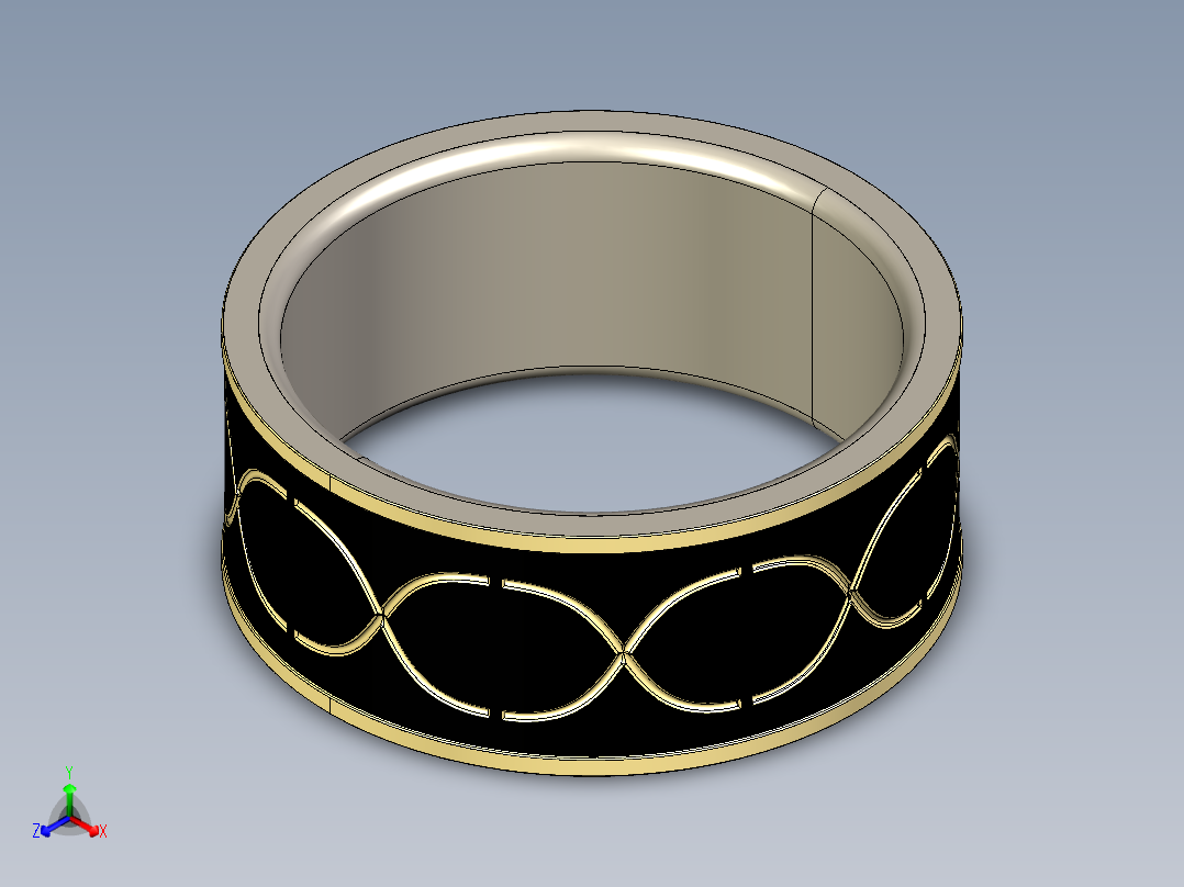 solidworks 戒子正等轴测图