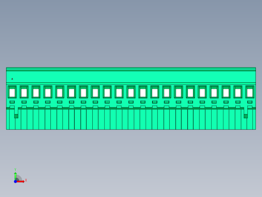 DEGSON 2EDG 系列 5.0mm 可插拔接线端子组-2EDGKA-5.0-21P-14-00AH前视缩略图