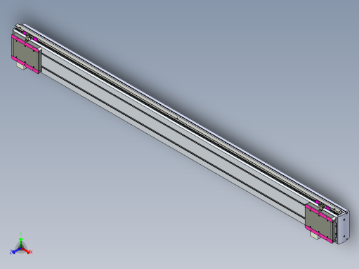 威洛博LC系列3d模型模组2LC14S1Y-S1500正等轴测缩略图