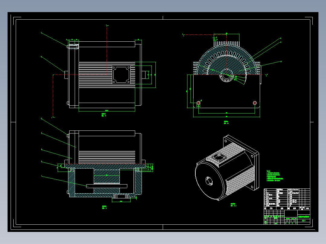 分布式SUV动力系统设计（驱动电机设计）957320
