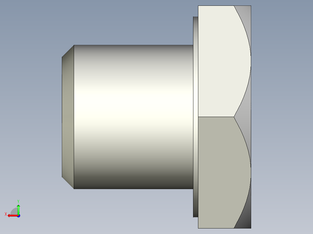 螺栓-Screw-M11-10-10-4.4-17-45-Yes.stp后视图