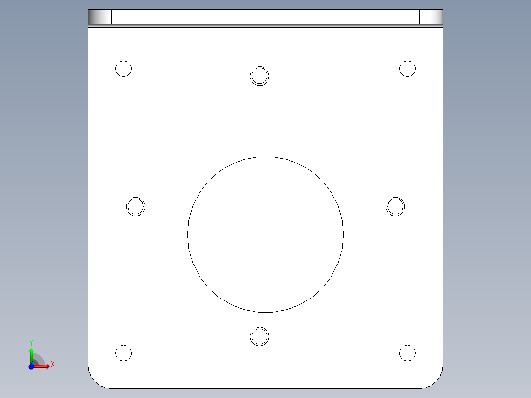 急停按钮盒组件（天逸）前视图