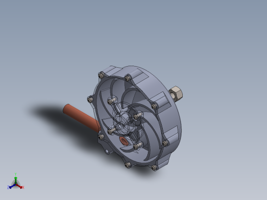 净化机正等轴测缩略图