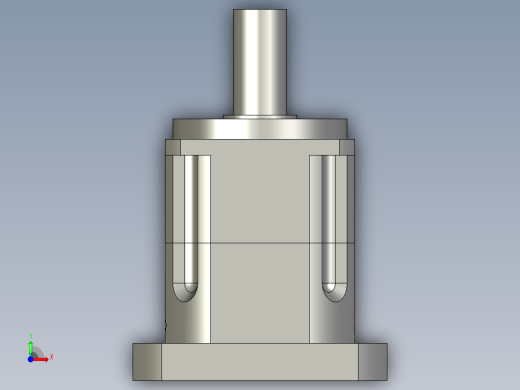 斜齿PGH142-L1 38-180-215-M12-10B LR83 输出光轴.STEP前视缩略图