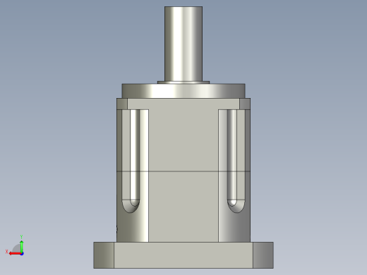 斜齿PGH142-L1 38-180-215-M12-10B LR83 输出光轴.STEP后视缩略图