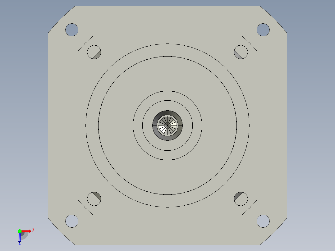 斜齿PGH142-L1 38-180-215-M12-10B LR83 输出光轴.STEP俯视图