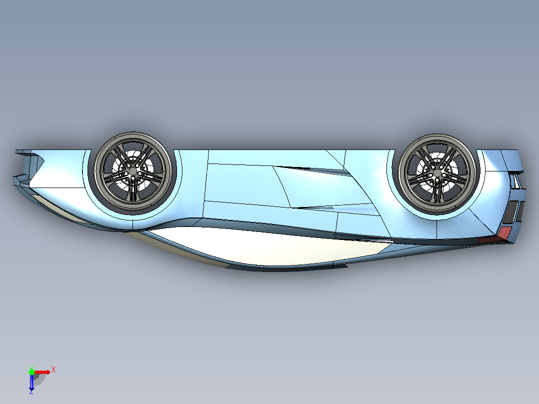 汽车2 (14)俯视图