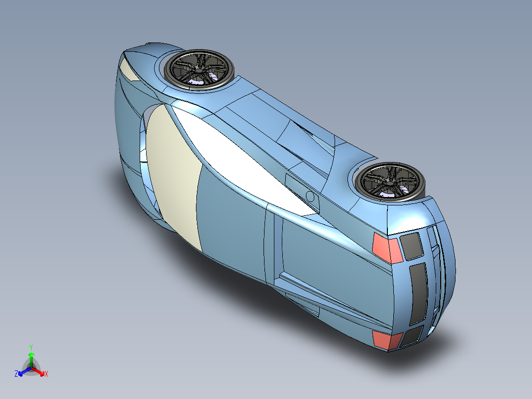 汽车2 (14)正等轴测图