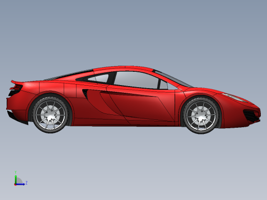 迈凯伦汽车左视缩略图